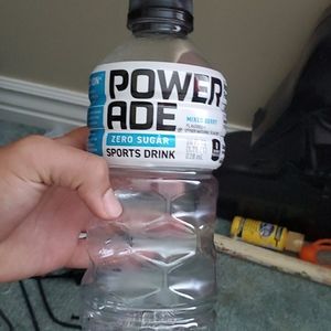 Empty power ade bottle